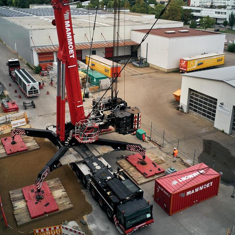 Mammoet steht für Mammut(Projekte)